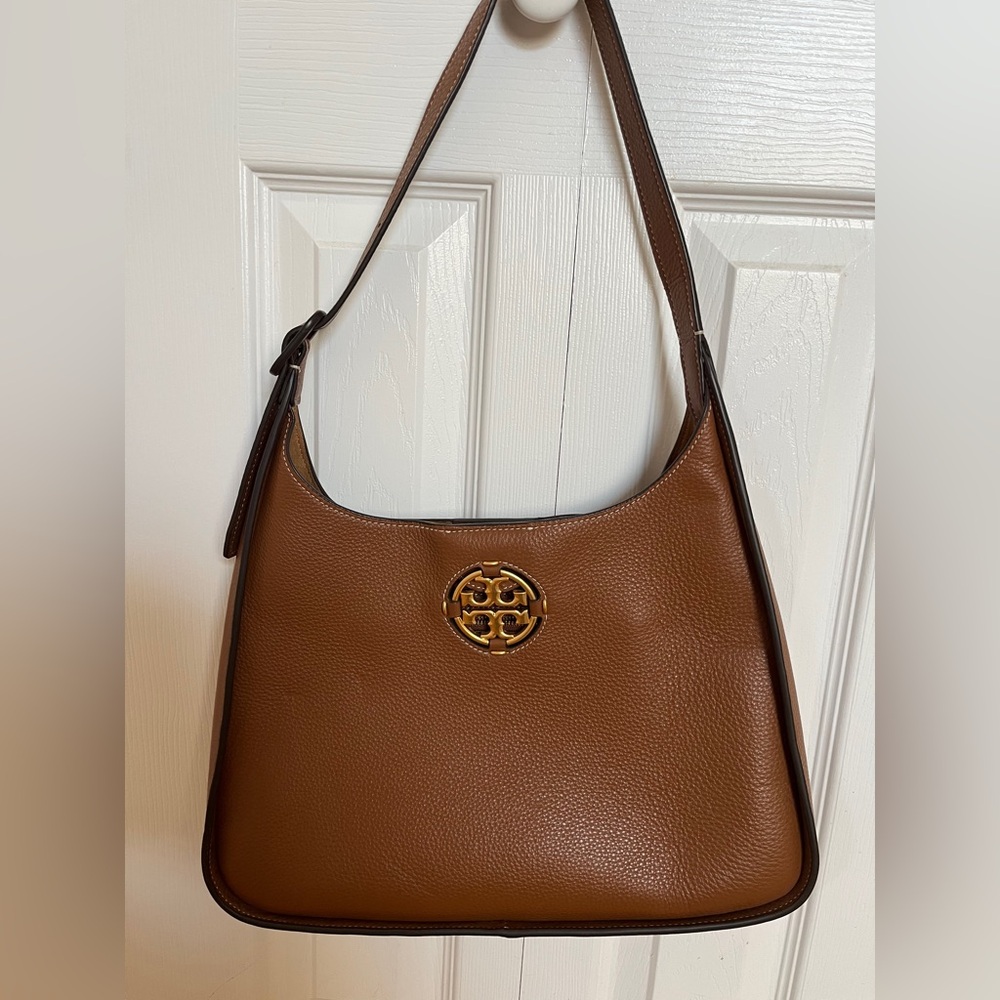 Tory Burch Tan Leather Hobo Bag